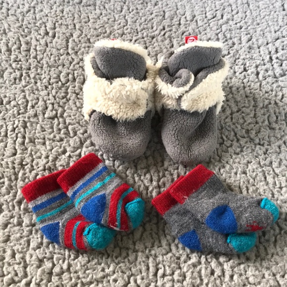smartwool baby booties